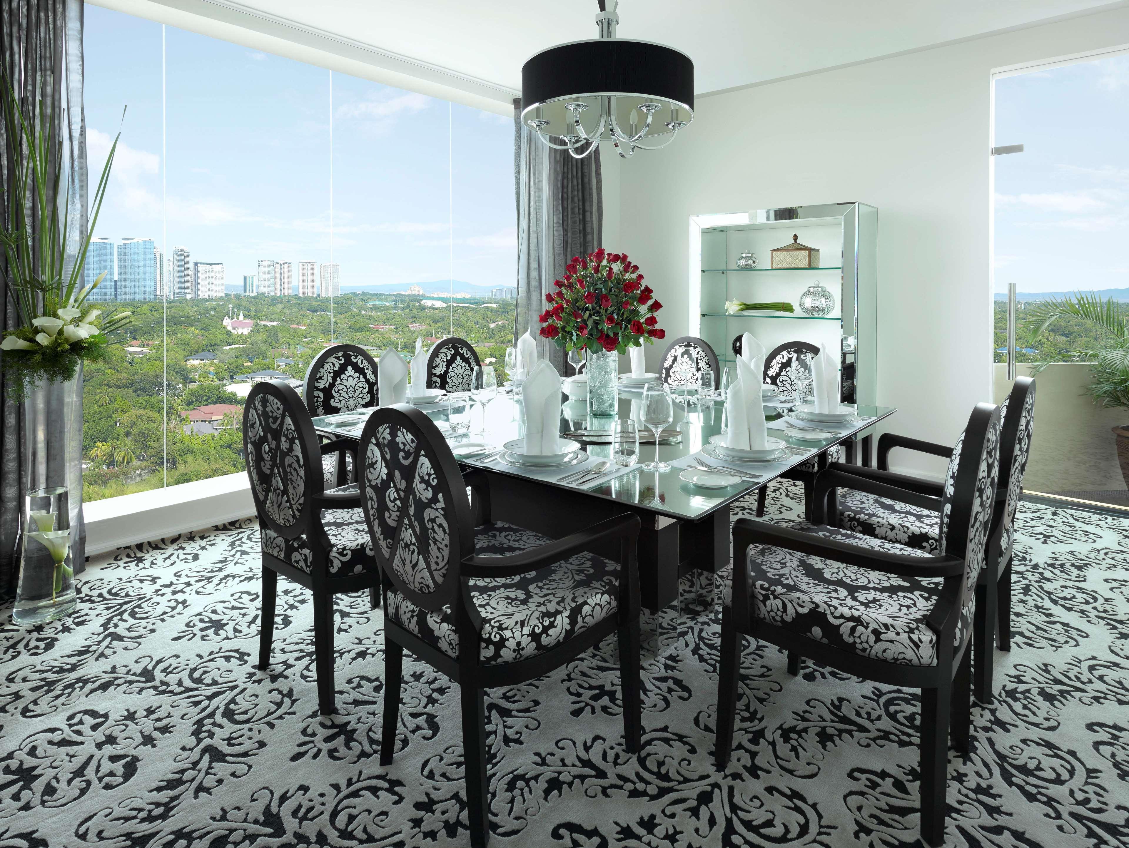 Dusit Thani Manila Μακάτι Εξωτερικό φωτογραφία A dining room