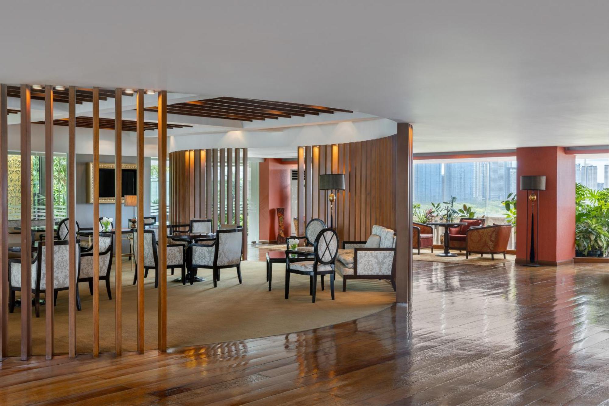Dusit Thani Manila Μακάτι Εξωτερικό φωτογραφία The lounge at the airport