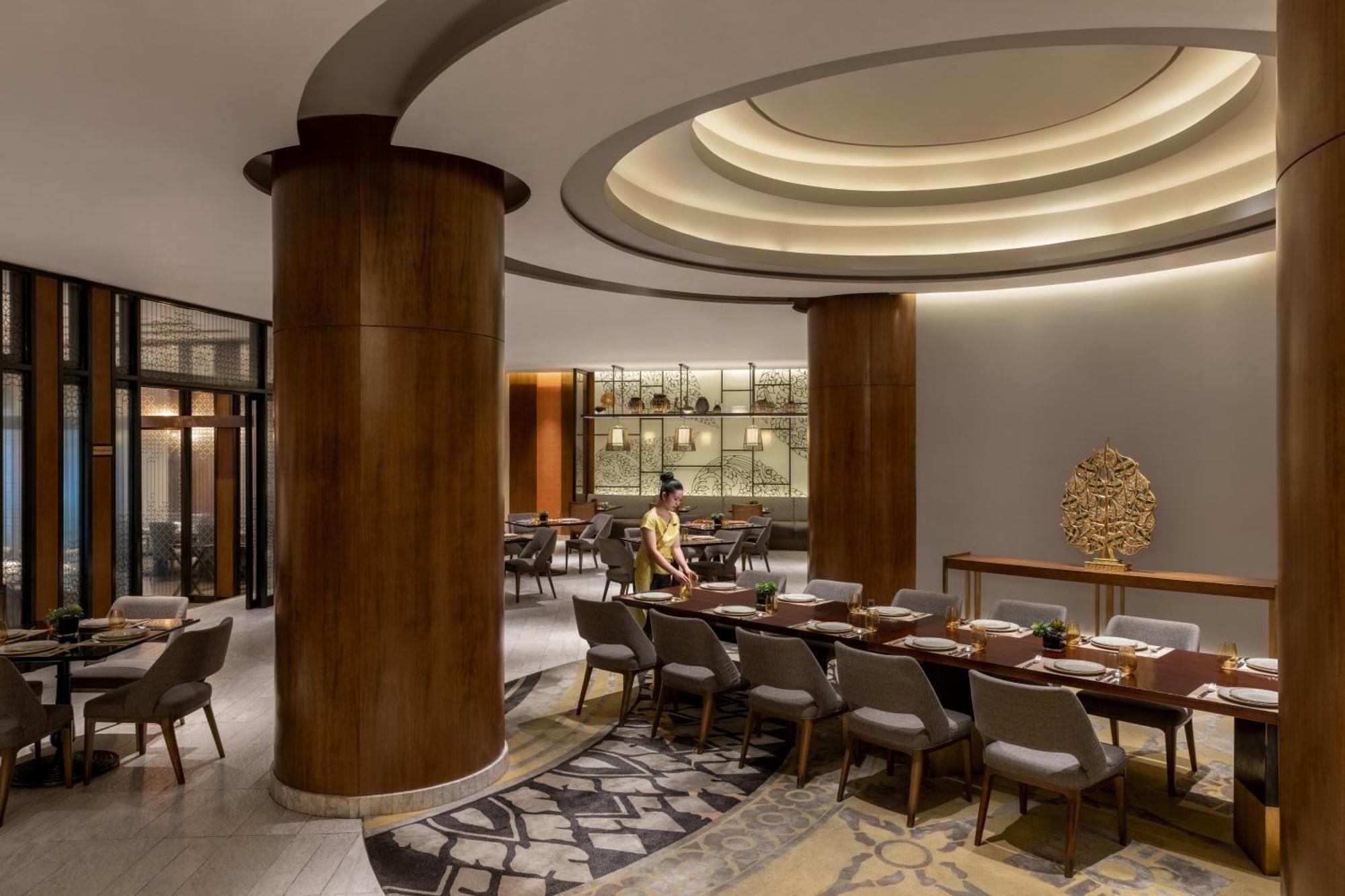 Dusit Thani Manila Μακάτι Εξωτερικό φωτογραφία The restaurant
