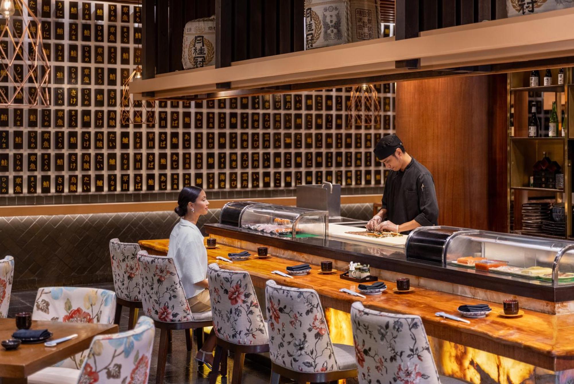 Dusit Thani Manila Μακάτι Εξωτερικό φωτογραφία Sushi Bar
